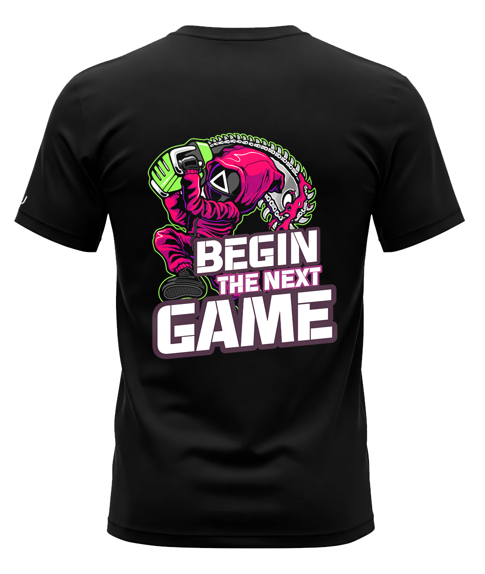SQUID GAME BEGINS T-SHIRT