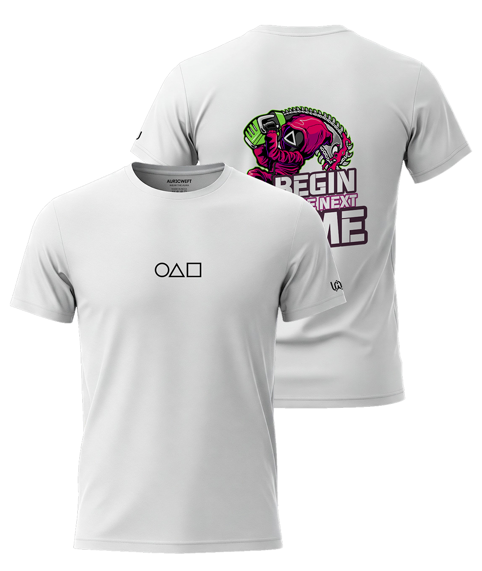 SQUID GAME BEGINS T-SHIRT